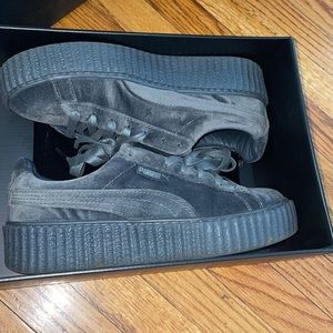 Puma Fenty creepers grey velvet